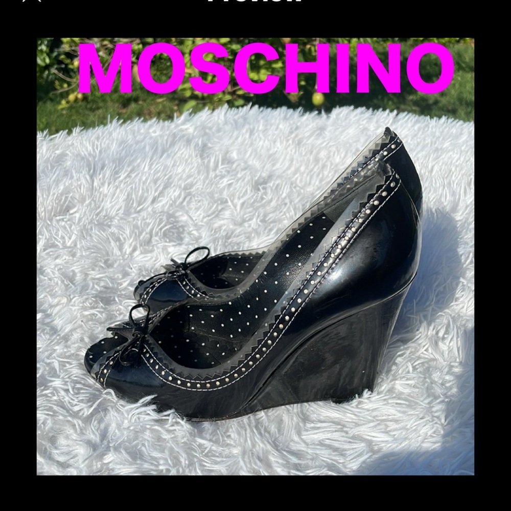 MOSCHINO WEDGES